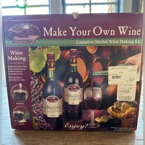 Wine making kit.